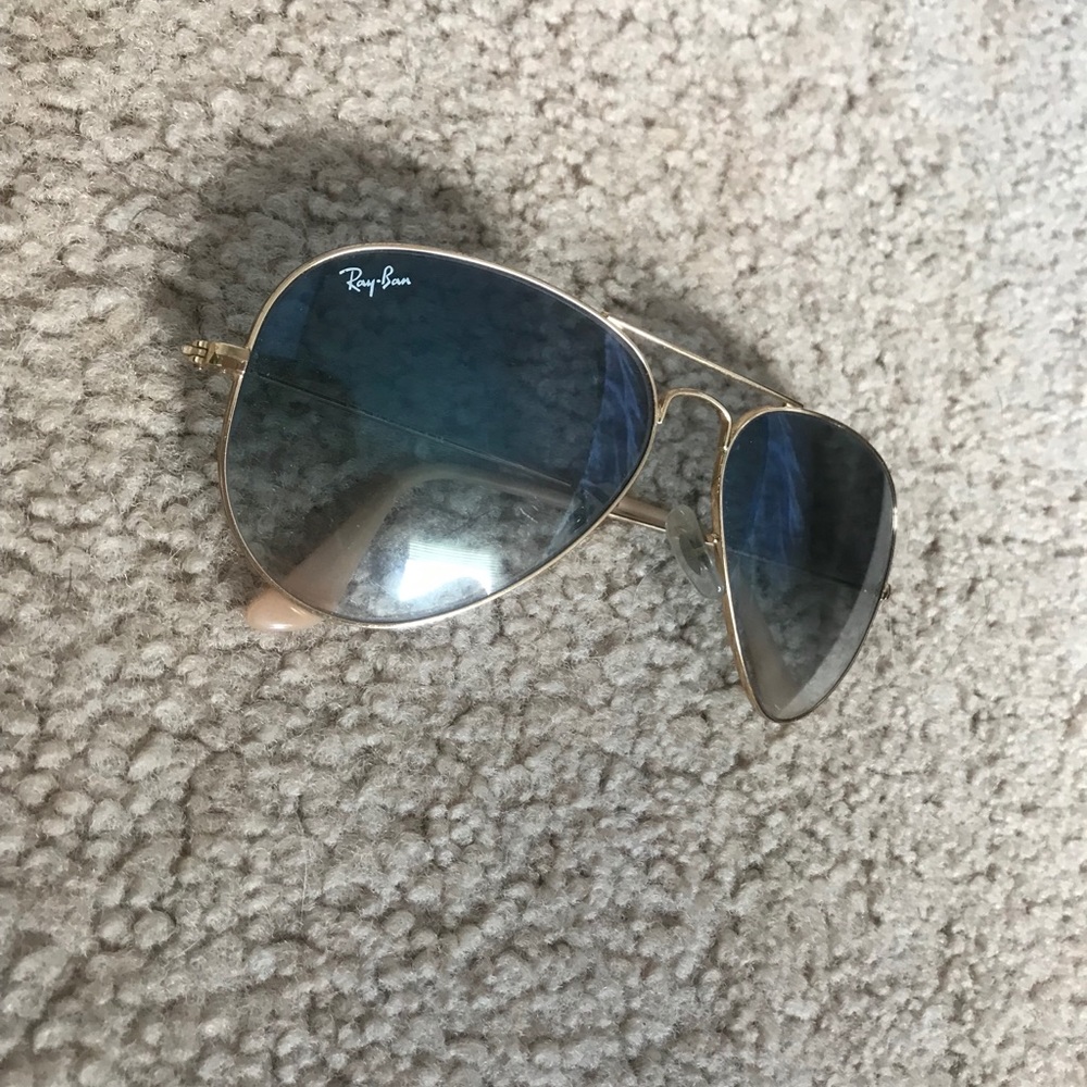 RAYBAN gradient aviators